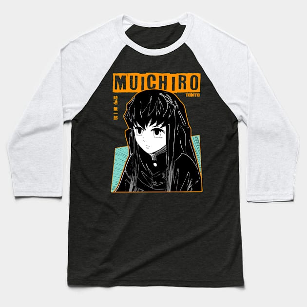 Muichiro 11 Baseball T-Shirt by Mrwaifu